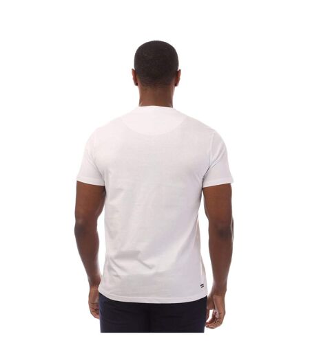 T-shirt Style Bloc De Couleurs Crossword Homme Blanc Weekend Offender