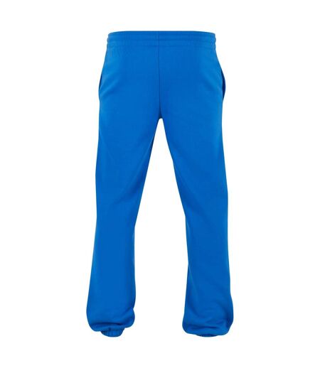 Unisex adult basic jogging bottoms intense blue Build Your Brand