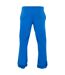 Unisex adult basic jogging bottoms intense blue Build Your Brand-2