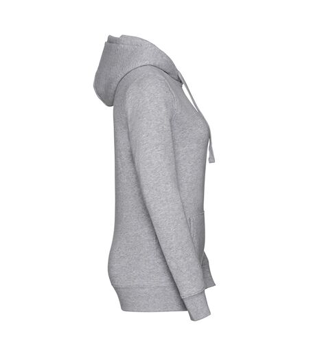 Sweat À Capuche Authentic Femme Gris Russell
