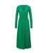 Robe Mi-longue Keglissy Femme Vert Hugo-1