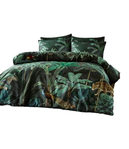 Paoletti Siona Tropical Duvet Set (Green) - UTRV2387