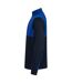 Mens Quarter Zip Track Top Navy Royal Blue Finden & Hales-3