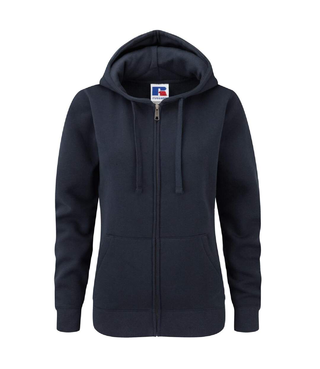 Veste À Capuche Authentic Femme Bleu Marine Russell-1