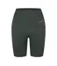 Womens/ladies High Waist Cycling Shorts Khaki USA-3