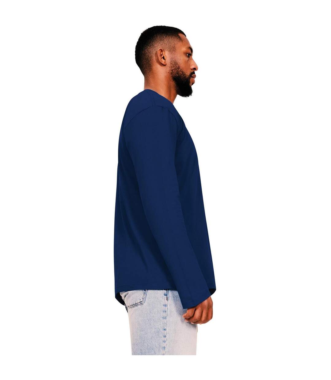 Mens performance t-shirt navy Casual Classic-3