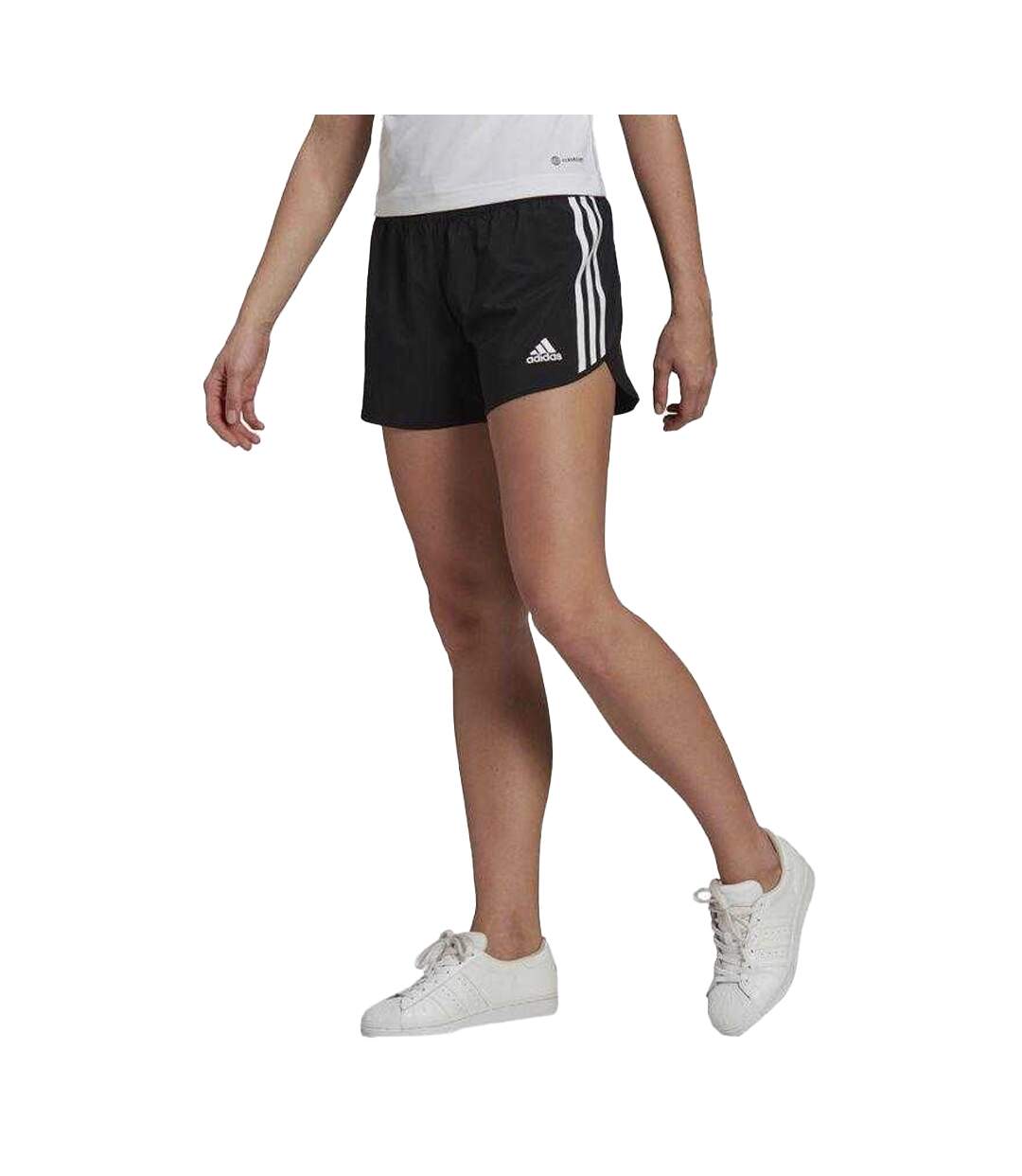 Short Condivo Downtime Femme Noir Adidas-3