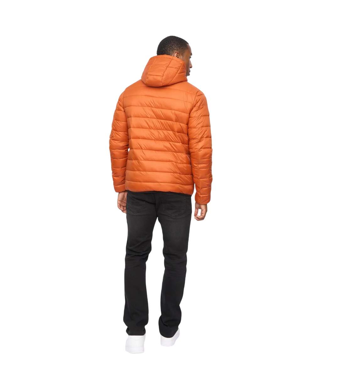 Mens Gattering Mve Jacket Burnt Orange Crosshatch-3