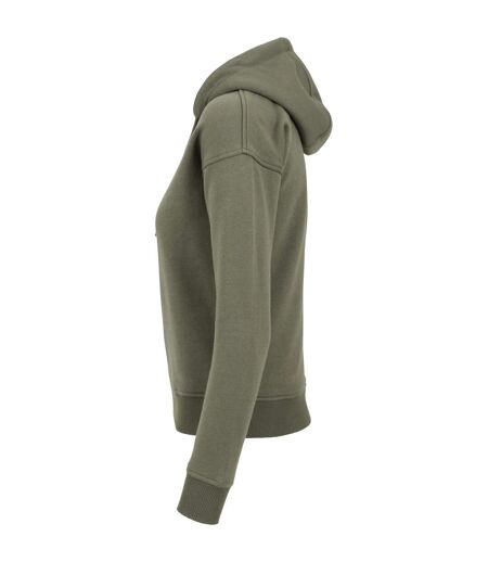 Sweat À Capuche Femme Olive Urban Classics