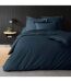Taie de Traversin Percaline 85x185cm Bleu Nuit-3