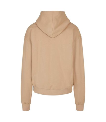Build Your Brand Mens Ultra Heavyweight Hoodie (Union Beige)