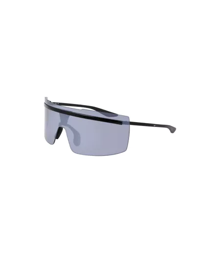 Mens Echo Shield Sunglasses One Size Black Grey Flash Nike