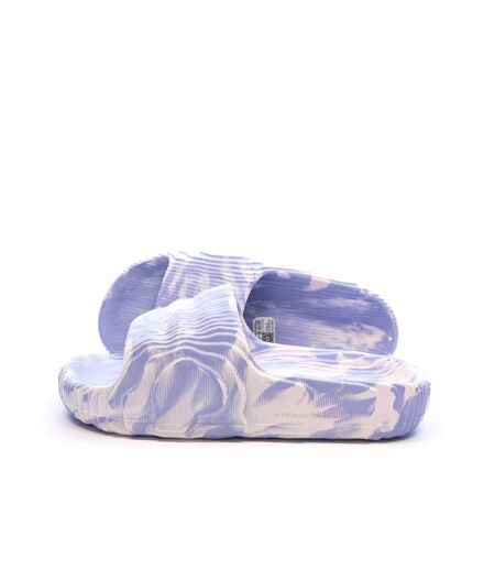 Claquettes violette femme adidas adilette 22 w