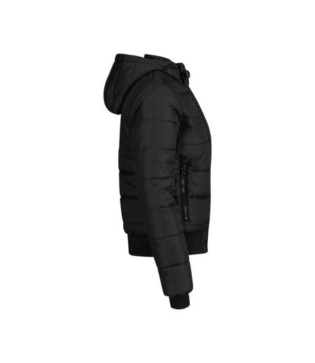 Veste Matelassée Femme Noir Bleu Cobalt B&C