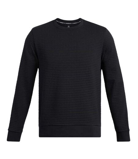 Sweat Motif/style Carré Homme Noir Under Armour