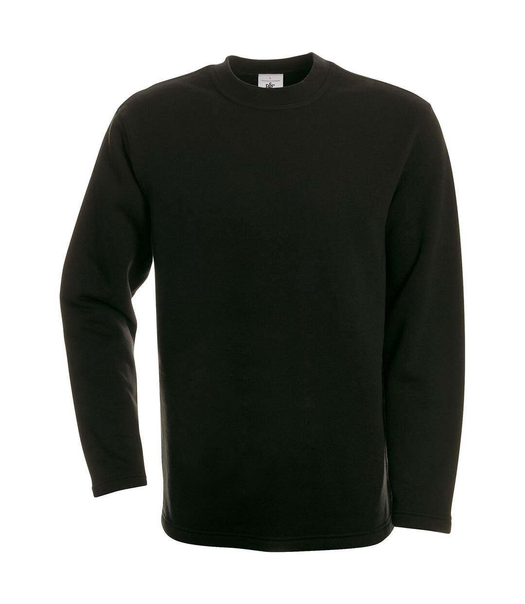 Sweat-shirt coupe ample - homme - WU610 - noir-2