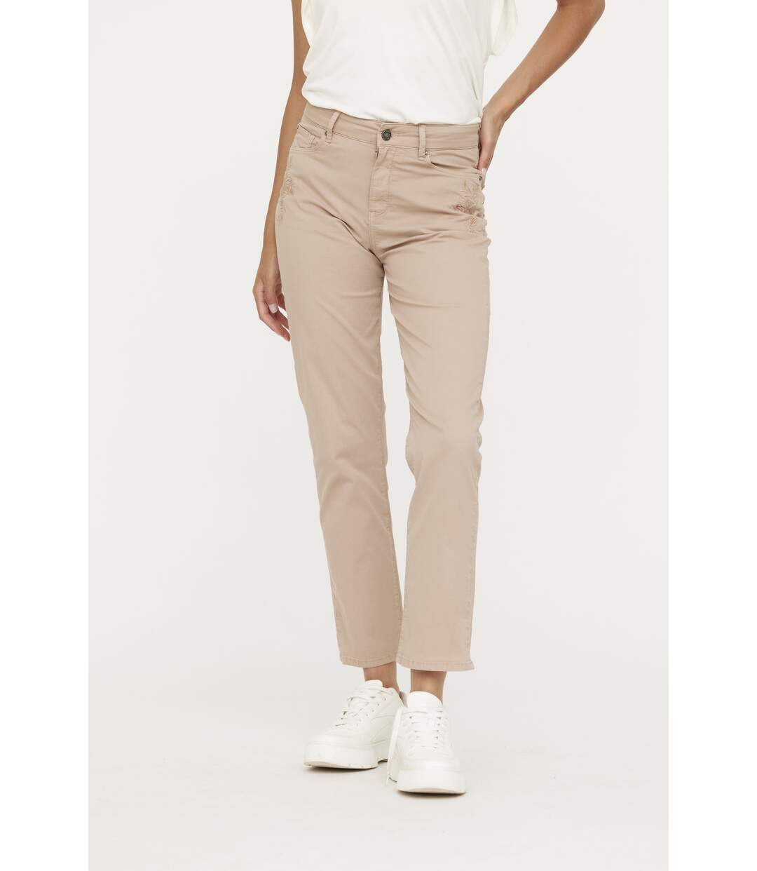 Pantalon coton straight LC161