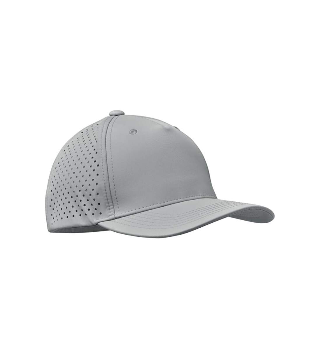 Unisex Adult Capo 5 Panel Baseball Cap Grey MidOcean-1