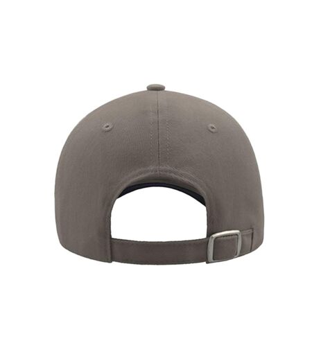 Atlantis - Casquette sandwich en coton épais - Mixte (Gris / bleu marine) - UTAB193