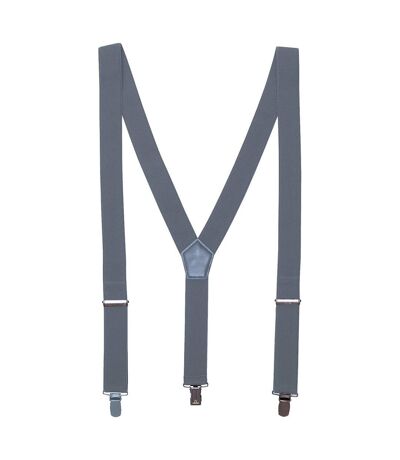Premier Clip-On Trouser Braces (Steel) (One Size) - UTRW9112