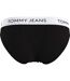 Womens/ladies Logo Bikini Bottoms Black Tommy Jeans-2