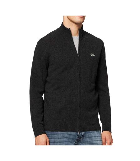 Sweat Zippé Noir Homme Lacoste AH1945 - 3XL