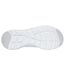 Womens/ladies Flex Appeal 5.0 Fresh Touch Trainers White Silver Skechers-4