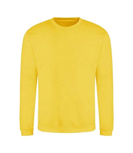 Sweatshirt unisexe jaune Awdis