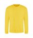 Sweatshirt unisexe jaune Awdis