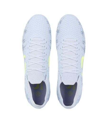 Chaussures De Foot Pour Terrain Ferme Motif/style À Rayures Homme Violet Vert Clair Vif Sondico