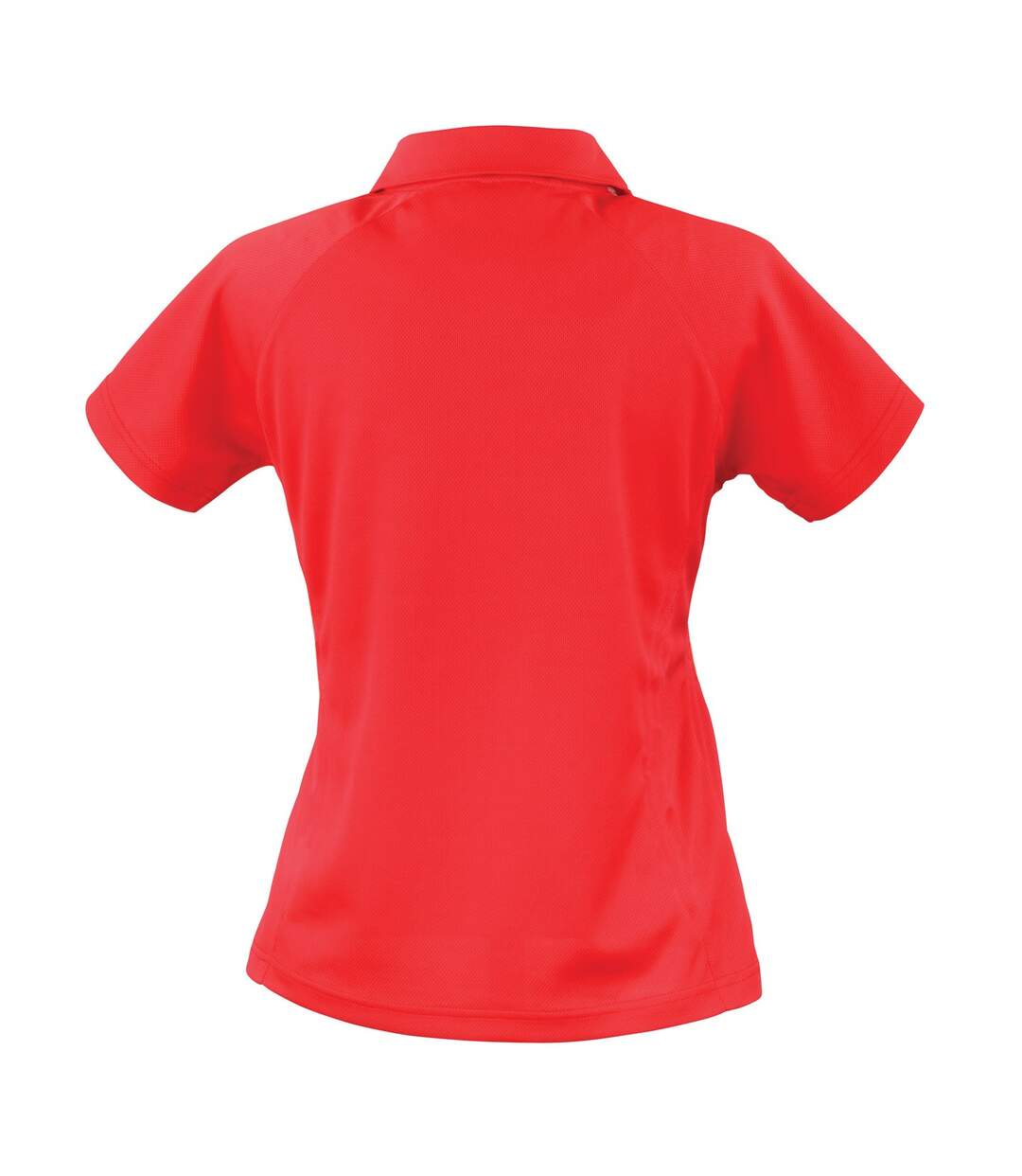 Spiro Mens Sports Team Spirit Performance Polo Shirt (Red/White)