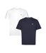 Lot de 2 T-shirts Blanc/Gris Homme Calvin Klein Jeans Monologo - M