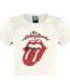 T-shirt vintage tongue femme blanc Amplified Amplified