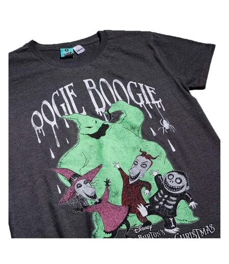 T-shirt Motif Oogie Boogie Adulte Noir Vert The Nightmare Before Christmas