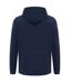 Unisex adult trivor microfleece hoodie navy Iqoniq-2