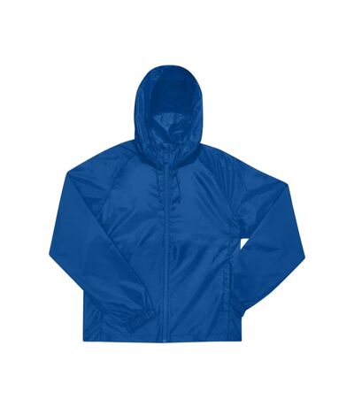 Unisex Adult #reset Windbreaker Royal Blue B&C