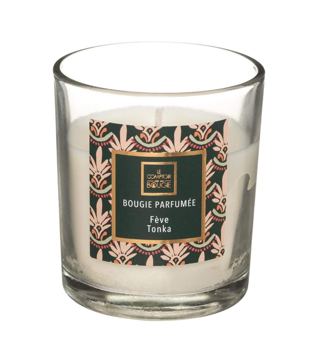 Bougie Parfumée en Verre Neda 8cm Tonka-1