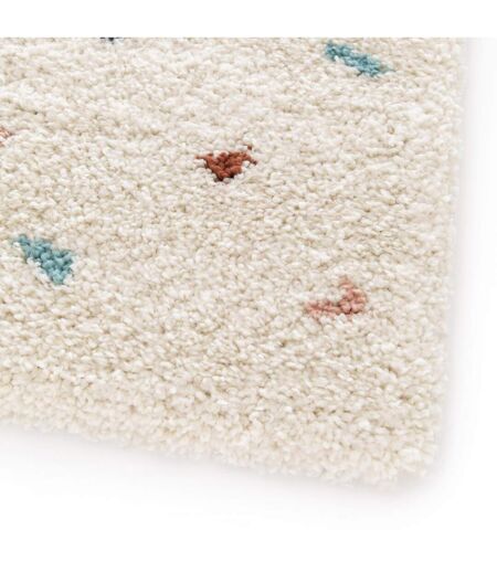 Tapis shaggy tissé motif simple CALYPSO 4