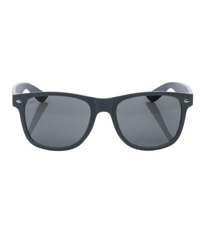 Unisex adult recycled pc plastic sunglasses one size grey XD Collection