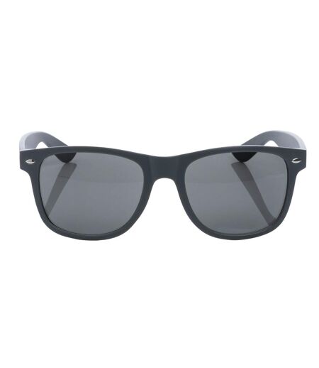 Unisex adult recycled pc plastic sunglasses one size grey XD Collection