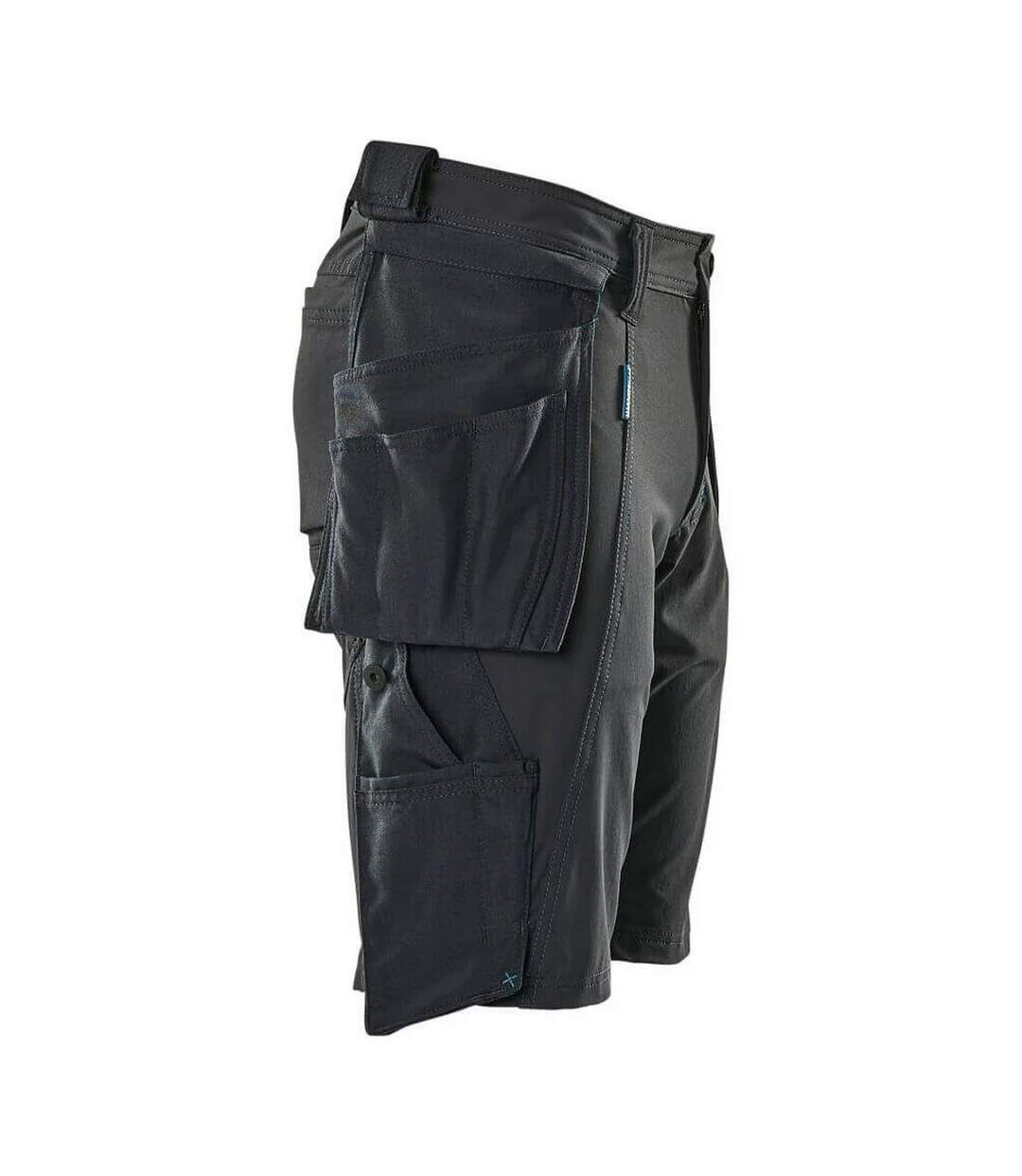 Mens Advanced Holster Pocket Work Shorts Dark Navy Mascot-3