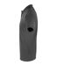 Polo Perfect Homme Gris Foncé Uni SOLS-3