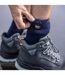 3-Pack Unisex Winter Crew Work Socks in Black with Reinforced Heel & Toe-5