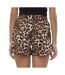 Short Noir/Marron à Motifs Femme Vero Moda Easy Joy - L