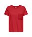 T-shirt rouge femme jdy selma - l-1
