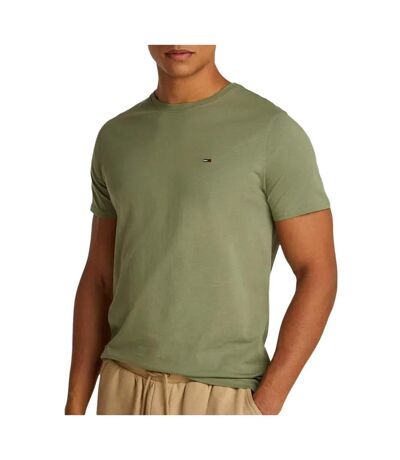 T-shirt kaki homme tommy hilfiger tjm xslim - s