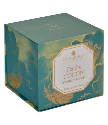 Bougie Parfumée en Verre Elisa 200g Tendre Coton