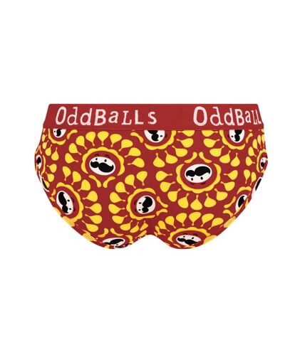 Culotte bbq femme rouge / jaune OddBalls