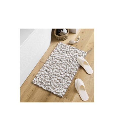 Tapis de Bain Friza 45x75cm Sable & Marron