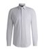 Chemise À Boutons Hank Homme Gris Moyen Boss-2